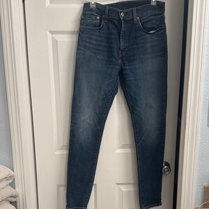 Levi's Dark Blue Skinny Jeans for Men